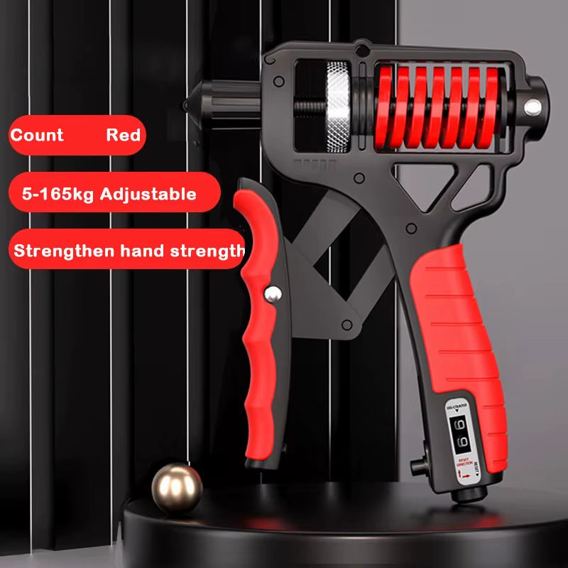 Adjustable Hand Grip Strengthener Gripper Nonslip Grip Trainer with 5-165KG Resistance for Stronger Wrists Fingers and Hands