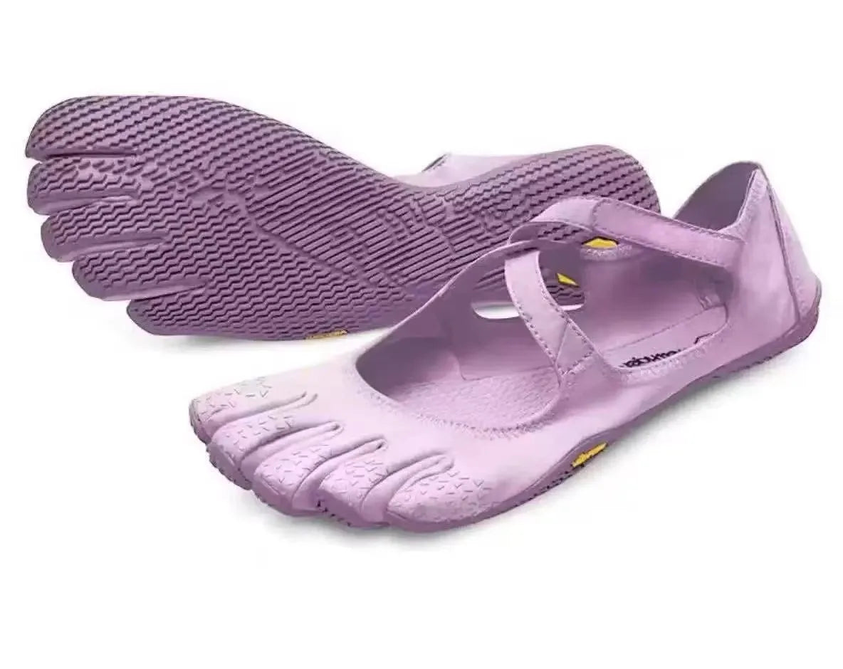 Lightweight, Breathable, and Quick-Drying Five-Toed V-Soul Sneakers Are Perfect for Yoga, Walking, and Outdoor Activities.
