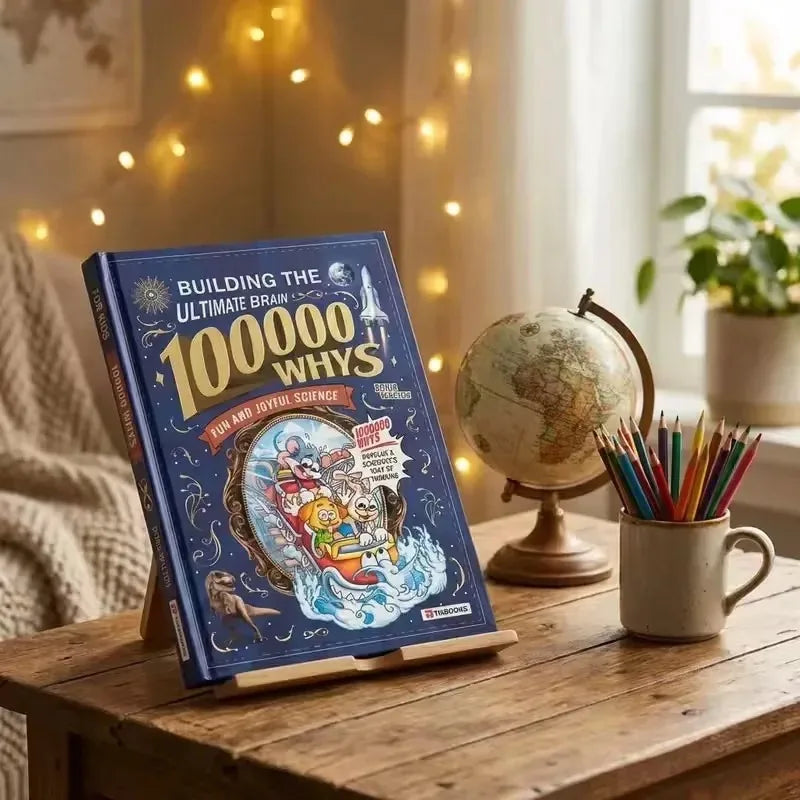 100000 Whys Children Science Book, Daily Reading Encyclopedia, Homeschool Educational Gift for Kids Books Book