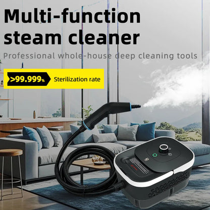 1500W Portable Steam Cleaner 110V Touch Screen Large Capacity Cleaning Machine for Mattress Sofa Carpet and Fabric Care