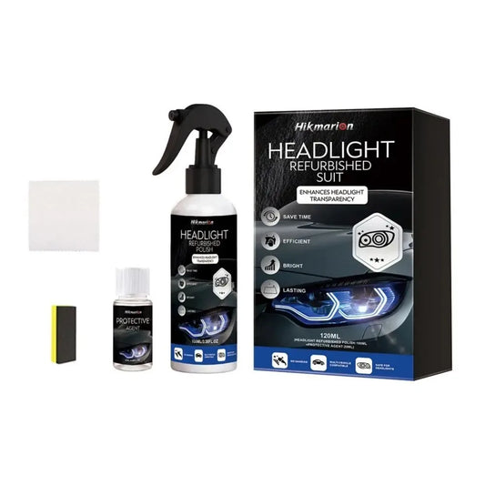 Headlight Restoration Kit Headlight Lens Polish & Cleaner Automotive Care and Repair Kit