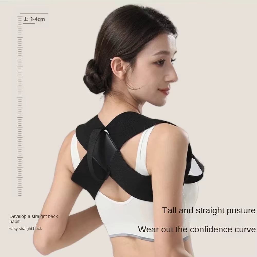 Adjustable Adult Corrective Belt Back Shoulder Invisibility Posture Corrector Belt Prevention Humpback Open Shoulder