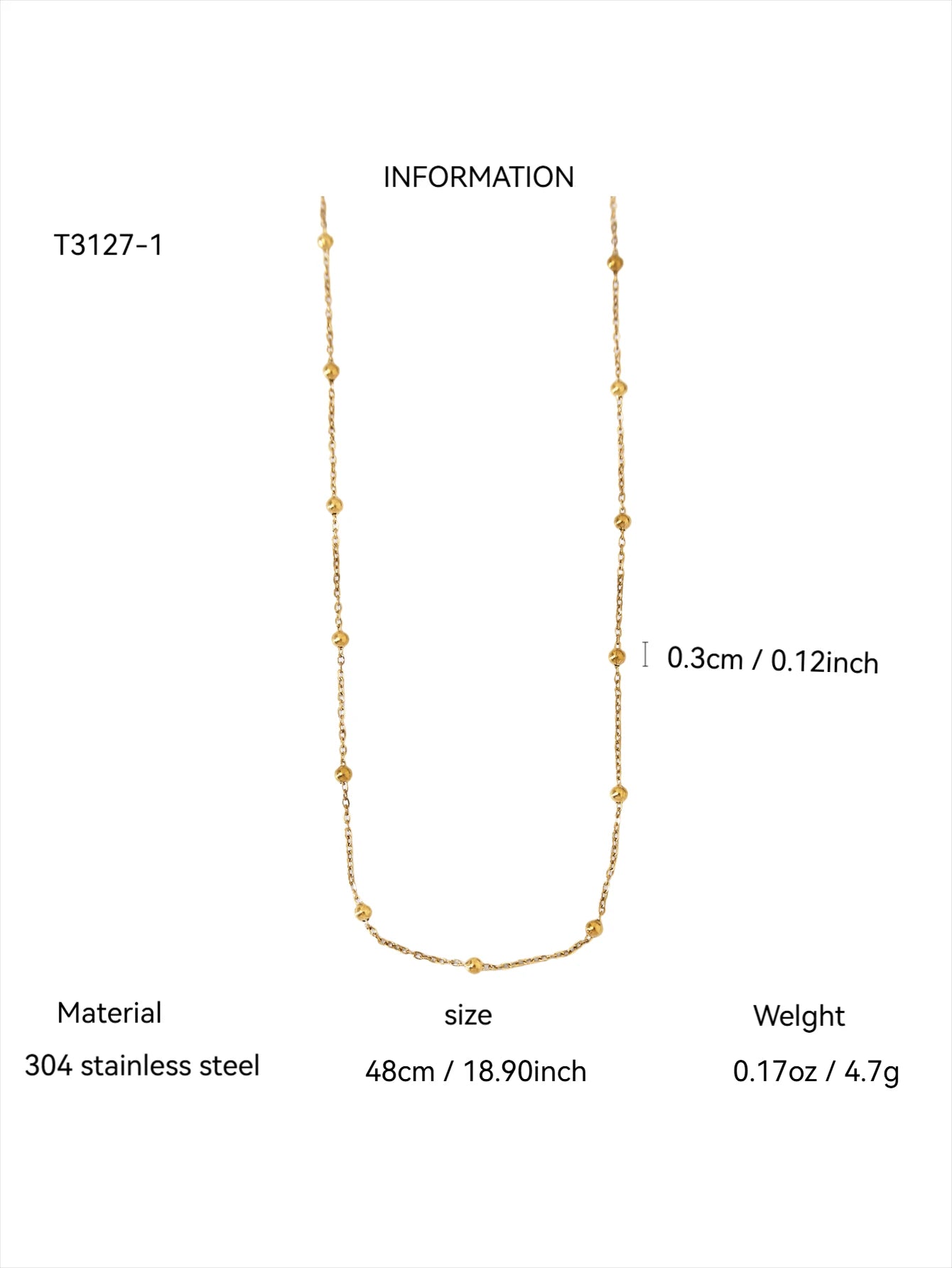 1PC Vintage Ins Fresh Exquisite Jewelry for Women,Stainless Steel Necklace or Bracelet Inlaid Lucky Flower Zircon & Spacer Beads