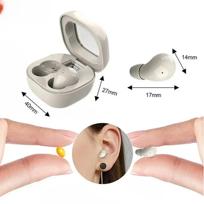 Mini Wireless Bluetooth 5.3 Earphones SK19 Invisible Sleep Headphones for Huawei Xiaomi Noise Reduction Headsets
