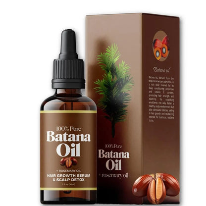 Batana Oil for Hair,(3Pcs)Hair Oil with Rosemary for Hair Growth - 100% Organic Batana Oil