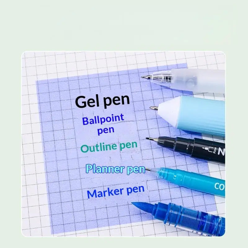 ​80 Sheets/Box Self-Adhesive Memo Pads Pull-Type Sticky Note Pearlescent Transparent Paper for Office & School Stationery Supply