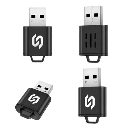 2In1 Wireless Carplay Android AUTO Smart AI Box USB Adapter Bluetooth 5.0 Intelligent Voice Wired to Wireless Carplay