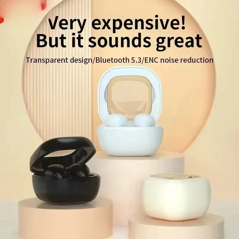 Mini Wireless Bluetooth 5.3 Earphones SK19 Invisible Sleep Headphones for Huawei Xiaomi Noise Reduction Headsets