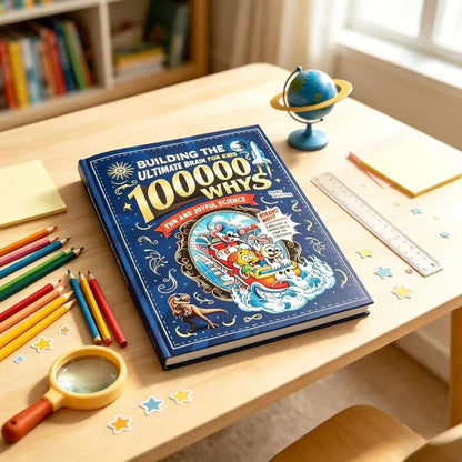 100000 Whys Children Science Book, Daily Reading Encyclopedia, Homeschool Educational Gift for Kids Books Book