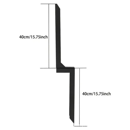 For Heavy-Duty Steel Fence Post Repair Stakes, Fence Post Anchor Ground Nails, for Fixing Tilted/Broken Wooden Fences