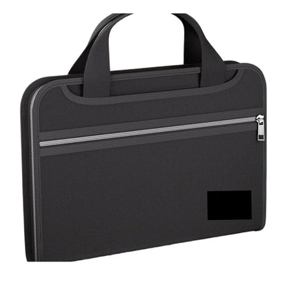 Accordion File Organizer, Waterproof Fireproof 14.6X10.2In File Organizer with 12 Folder for Academic, Business-L22A