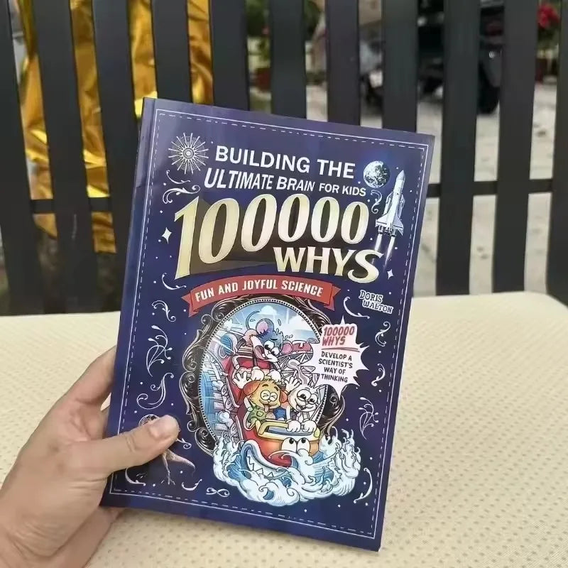 100000 Whys Children Science Book, Daily Reading Encyclopedia, Homeschool Educational Gift for Kids Books Book
