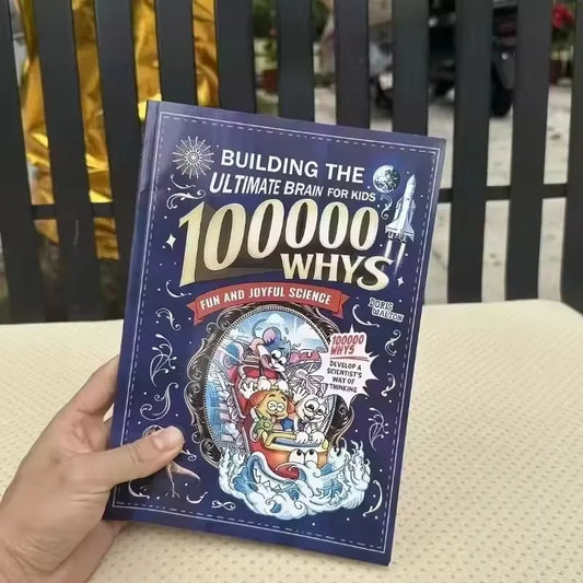 100000 Whys Children Science Book, Daily Reading Encyclopedia, Homeschool Educational Gift for Kids Books Book