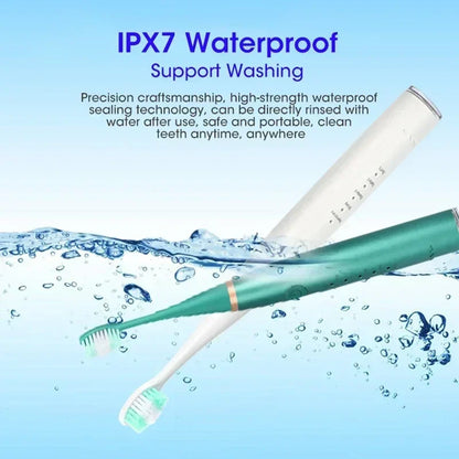Electric Toothbrush with Sonic Cleaning 3-In-1 for Removing Tartar Whitening Teeth Oral Care USB Charging Replacing Brush Head