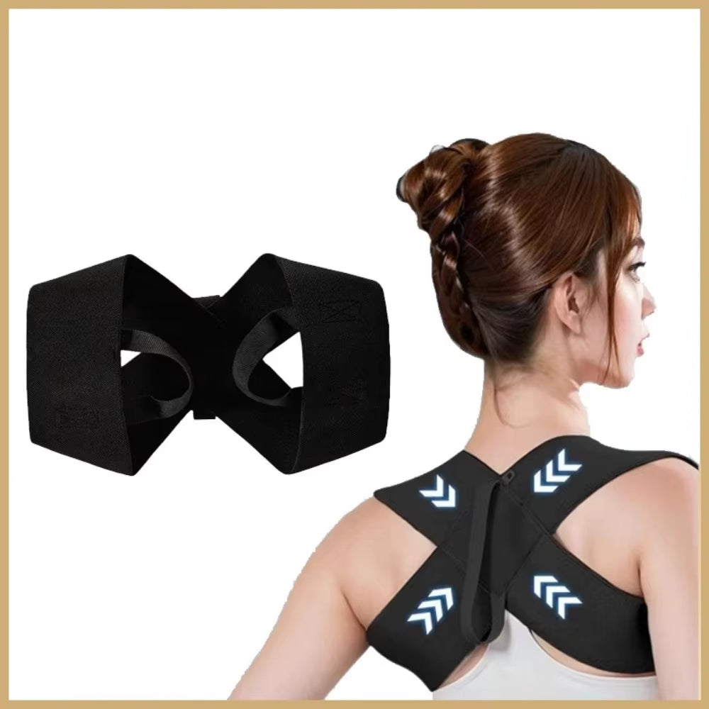 Adjustable Adult Corrective Belt Back Shoulder Invisibility Posture Corrector Belt Prevention Humpback Open Shoulder