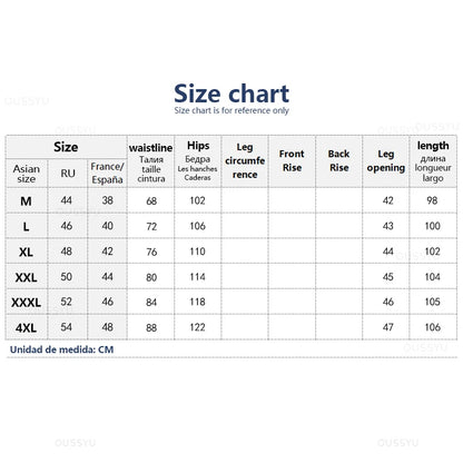 Brand Clothing New Design Cotton Jeans Men Baggy Elastic Waist Cargo Denim Pants Work Wide Leg Korean Trousers Male 4XL