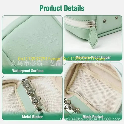 2026 New Waterlproof Pill Pouch Set Multiple Compartments Waterproof Pill Bag Set as a Gift for Parents and Elders