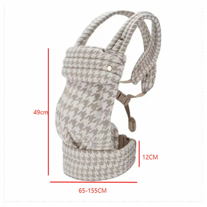 Ergonomic Baby Carrier for Newborns to Toddlers (7-35 Lbs) with Adjustable Straps and Belt Bag Comfortable Versatile and Stylish