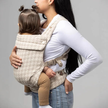 Ergonomic Baby Carrier for Newborns to Toddlers (7-35 Lbs) with Adjustable Straps and Belt Bag Comfortable Versatile and Stylish