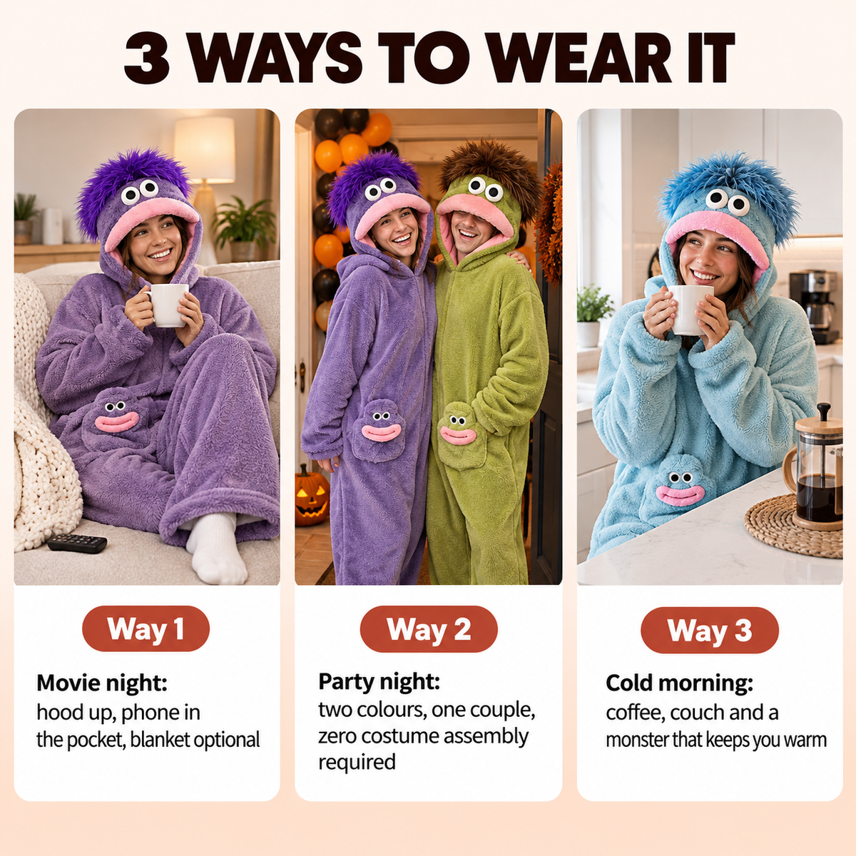 Grin Gremlin Onesie