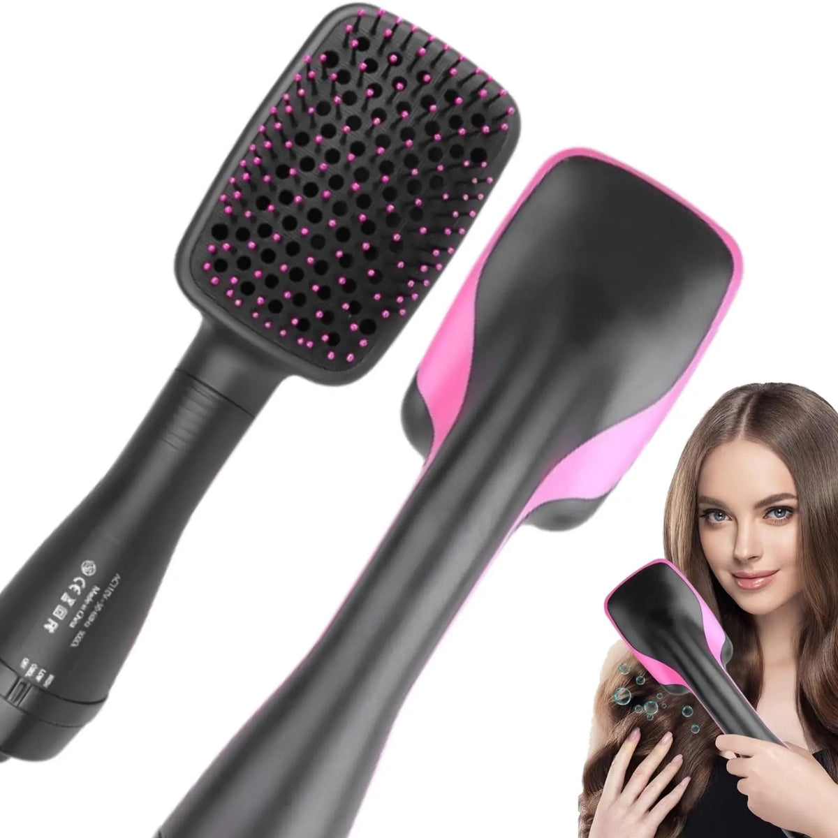 2 in 1 Comfort Comb Design Multifunctional Hair Dryer, Fast Drying Hair Styling Tool, Hairdressing Comb Hot Air Brush, Trending Products, Makeup Products, Back to School, Hair Straightener Comb