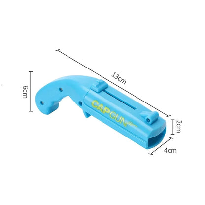 Portable Cap Gun Beer Bottle Opener Beverage Drinking Opening Gun Cap Launcher Kitchen Party Supply Bar Tool Kitchen Accessorie