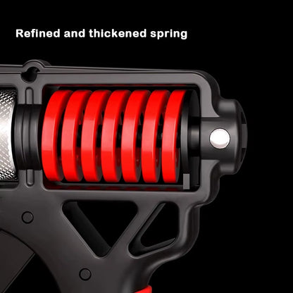 Adjustable Hand Grip Strengthener Gripper Nonslip Grip Trainer with 5-165KG Resistance for Stronger Wrists Fingers and Hands