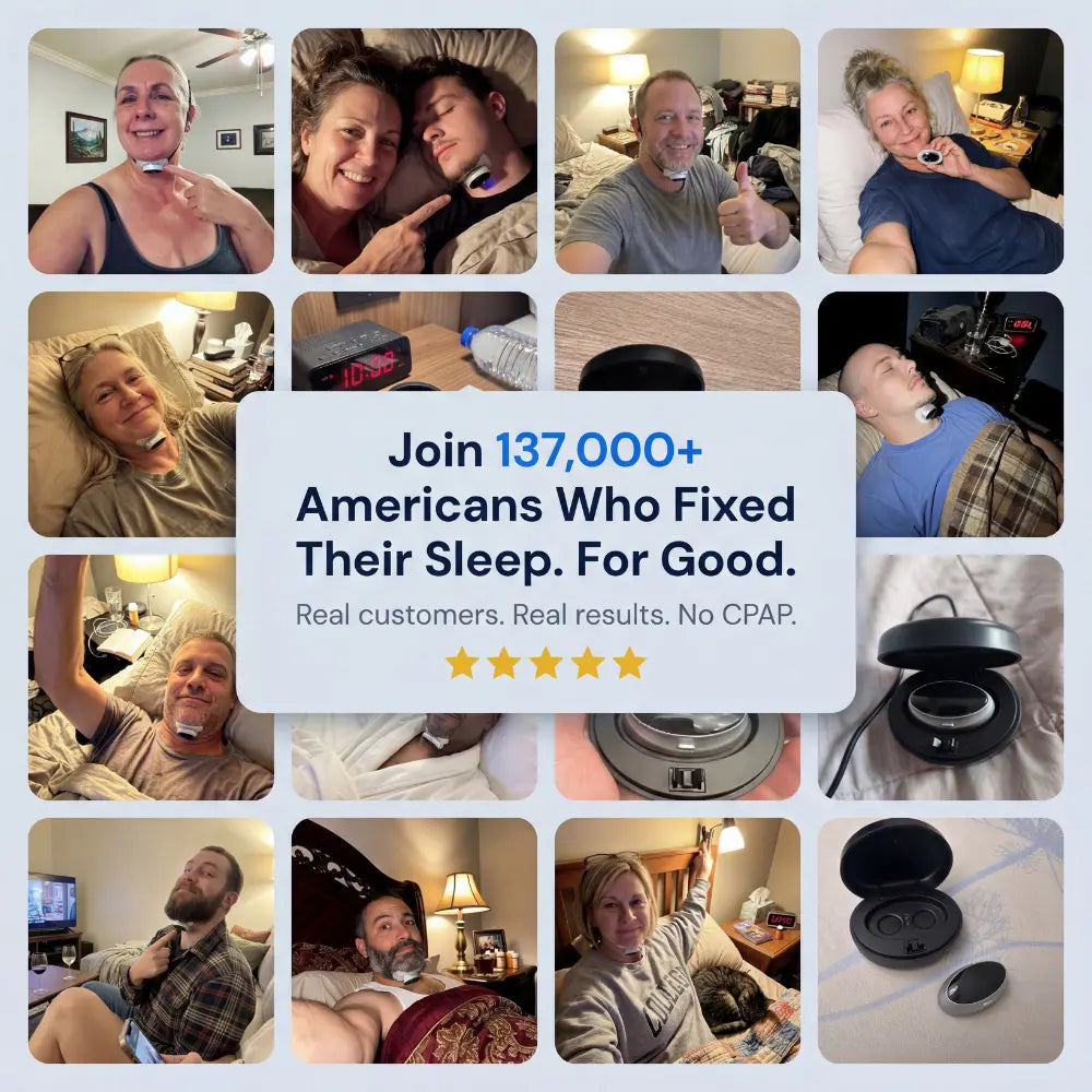 Sleepease Pro — Eliminates Snoring & Sleep Apnea