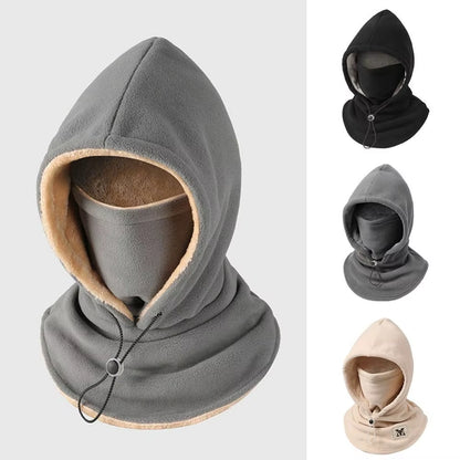 New Winter Beanies Hat Keep Warm Thickned Pullover Hats Windproof Outdoor Riding Sets Cycling Hat Women Men