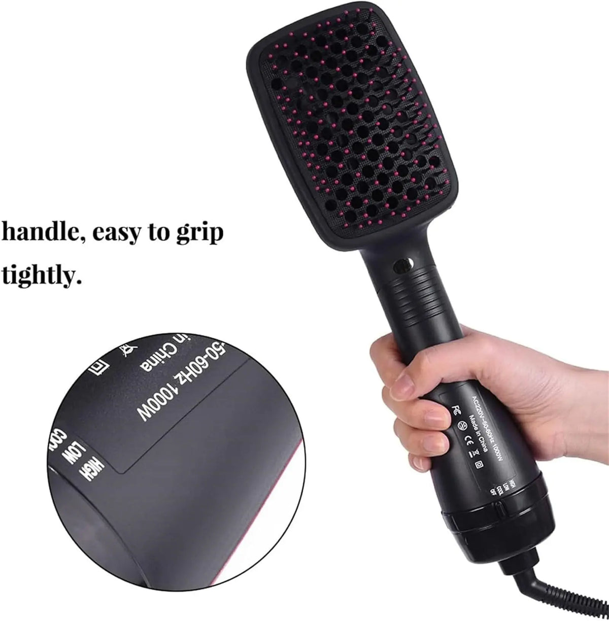 2 in 1 Comfort Comb Design Multifunctional Hair Dryer, Fast Drying Hair Styling Tool, Hairdressing Comb Hot Air Brush, Trending Products, Makeup Products, Back to School, Hair Straightener Comb