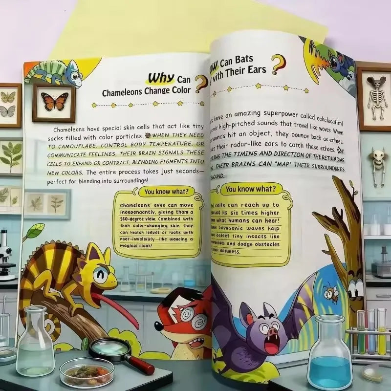 100000 Whys Children Science Book, Daily Reading Encyclopedia, Homeschool Educational Gift for Kids Books Book